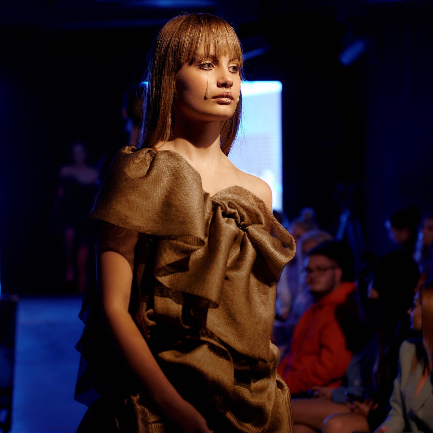 <span style="font-style: italic;">Machiaje efecte speciale / Machiaj cu lacrimi de aur</span>